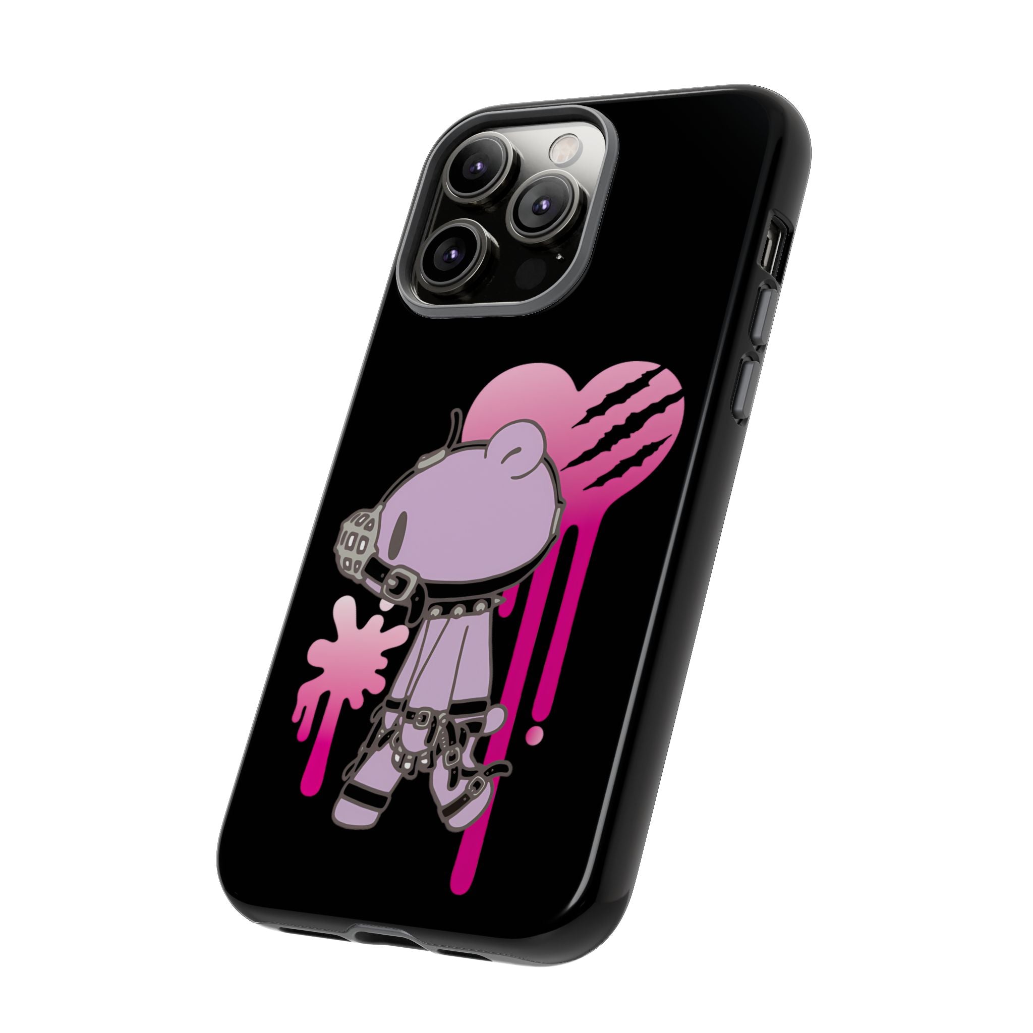 Gloomy Bear x DEDGRL6 "Jelly Heart" Tough Cases